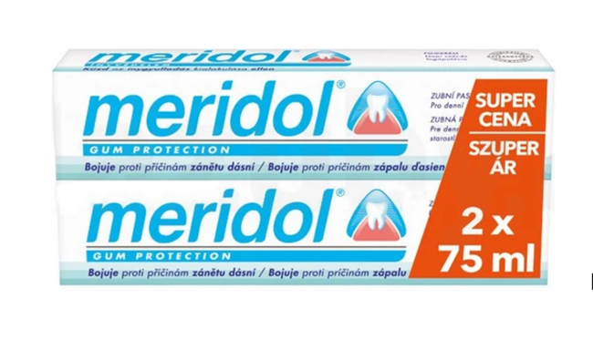Meridol zubní pasta 2x75ml