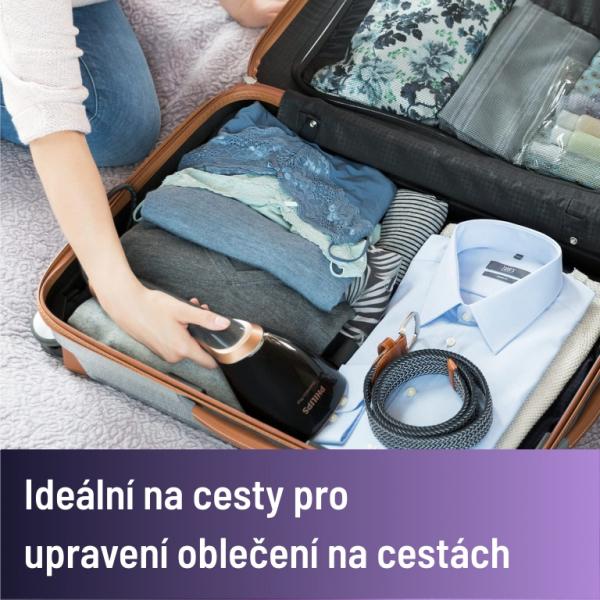 PHILIPS - Vaporizzatore Portatile GC362/80 0.07L 1300W Colore Nero